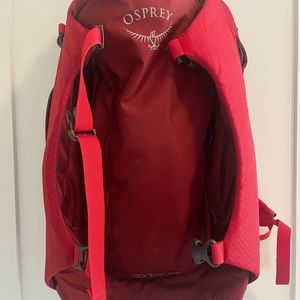 PORTER TRAVEL PACK 65 Red, Excellent Condition!